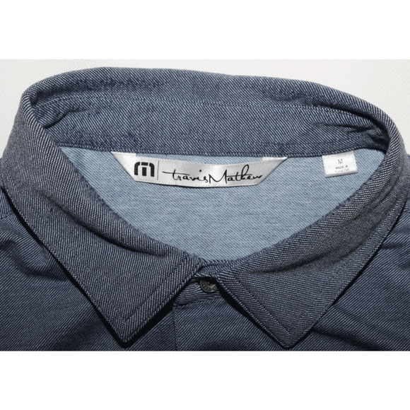 Travis Mathew "Desert Pines" Men's Short Sleeve Golf Polo Shirt Size Medium - Picture 7 of 8